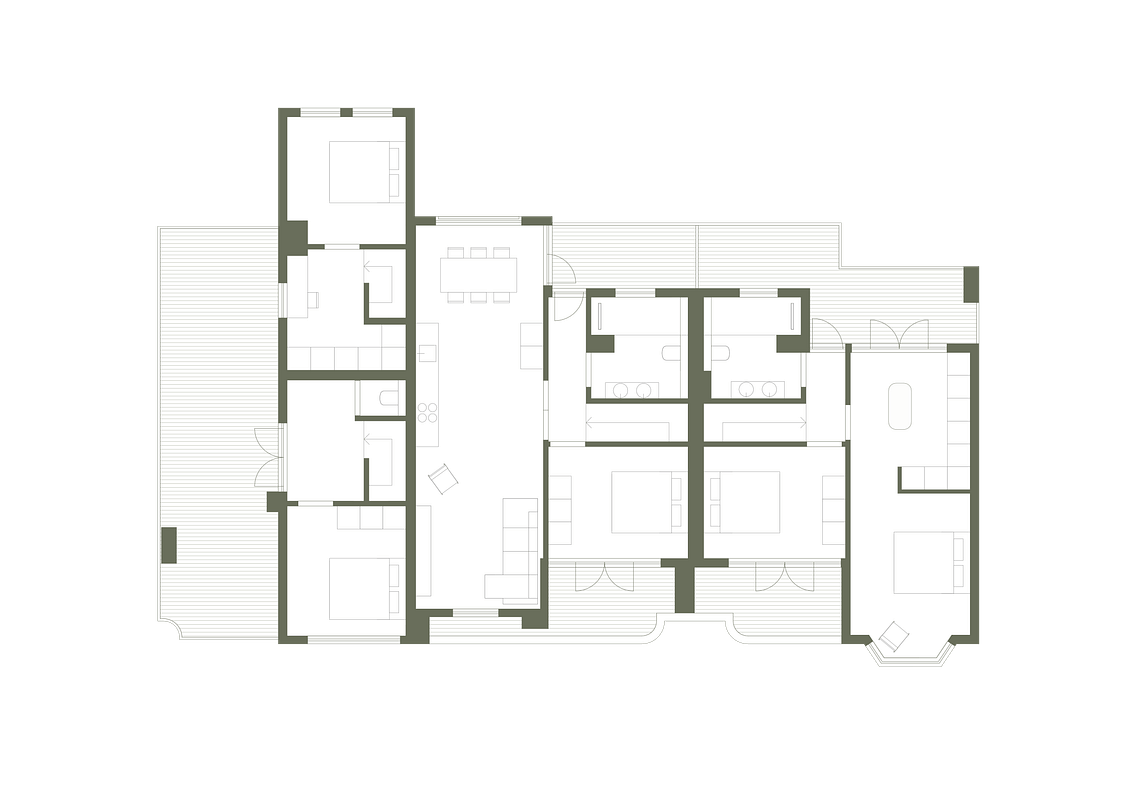 Plattegrond 3e Verdieping
